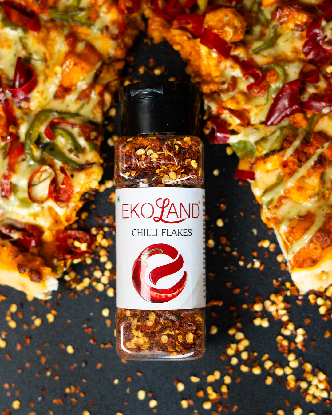 EKOLAND CHILLI FLAKES (75GM Each)