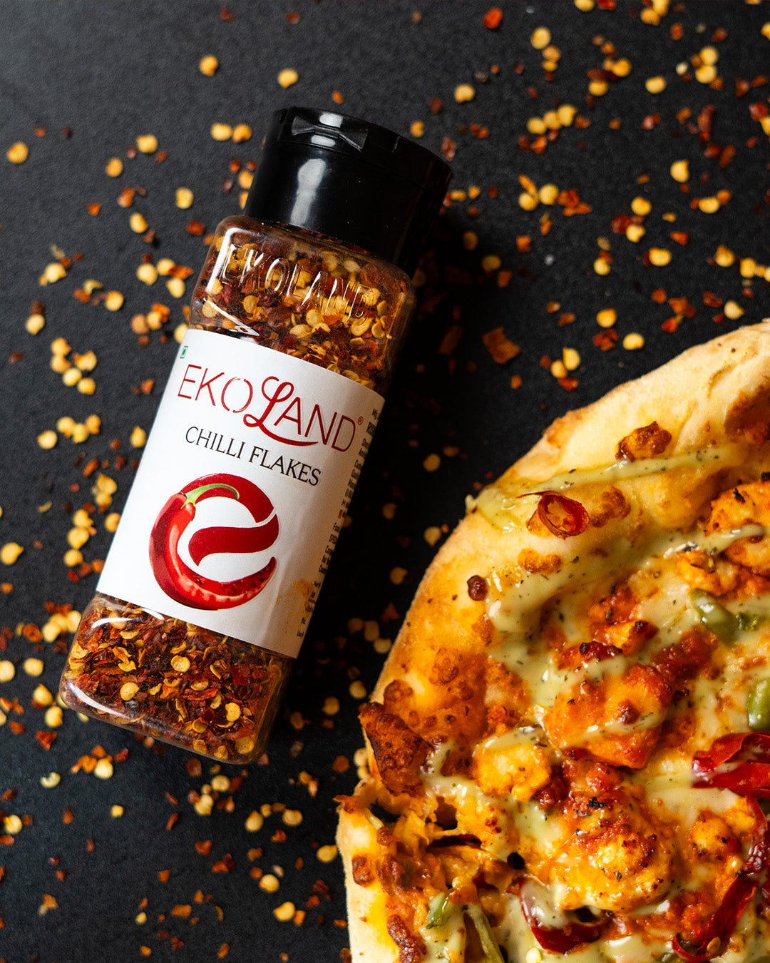 EKOLAND CHILLI FLAKES (75GM Each)
