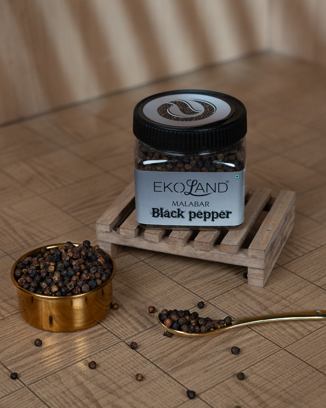 MALABAR BLACK PEPPER (Pack of 2) (200gm Each)