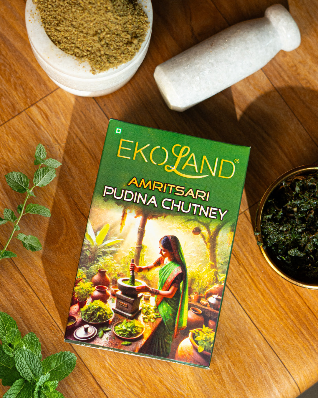 PUDINA CHUTNEY POWDER (PACK OF 3)
