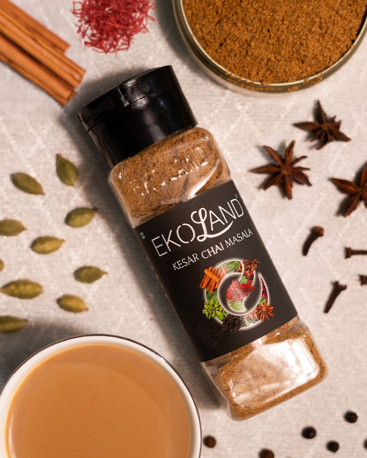 KESAR TEA CHAI MASALA (PACK OF 2) (75GM EACH)